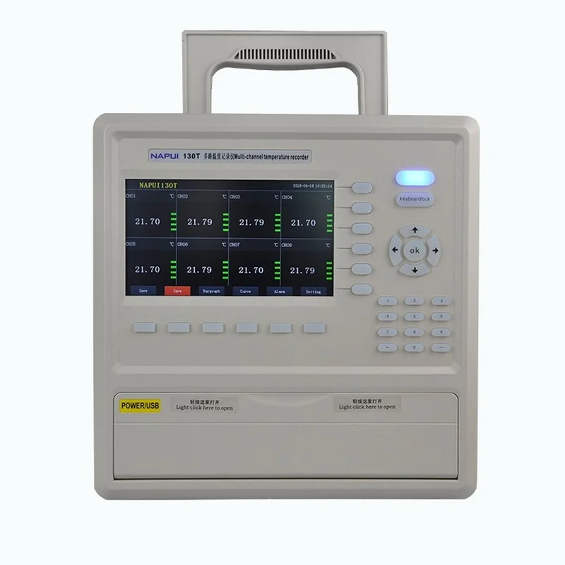 

RS232 and RS485 Big screen paperless data logger temperature recorder