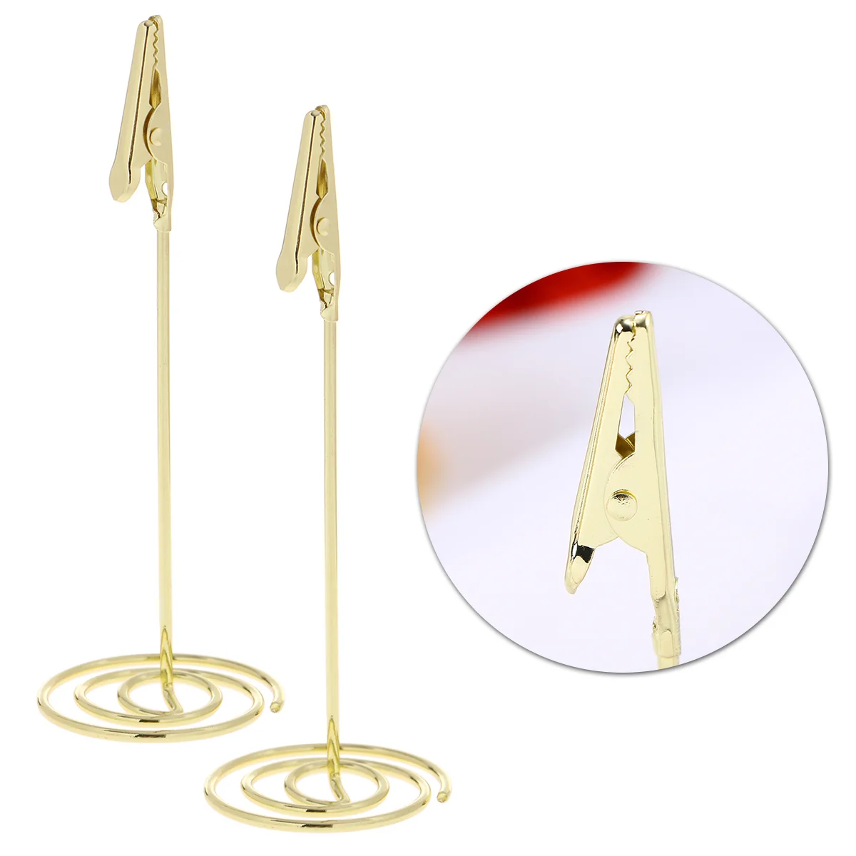 

Clips Photo Holder Table Holders Stands Number Memo Wire Stand Paper Menumetal Heart Wedding Sign Picture Supplies Party Place