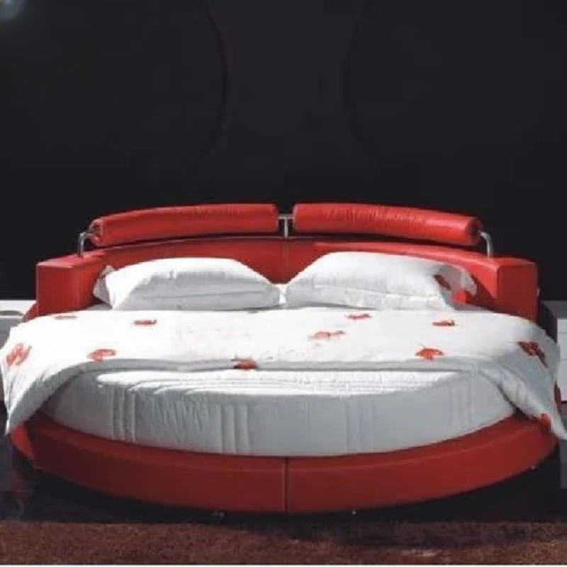 

Piyi round bed double bed soft bed wedding bed princess bed