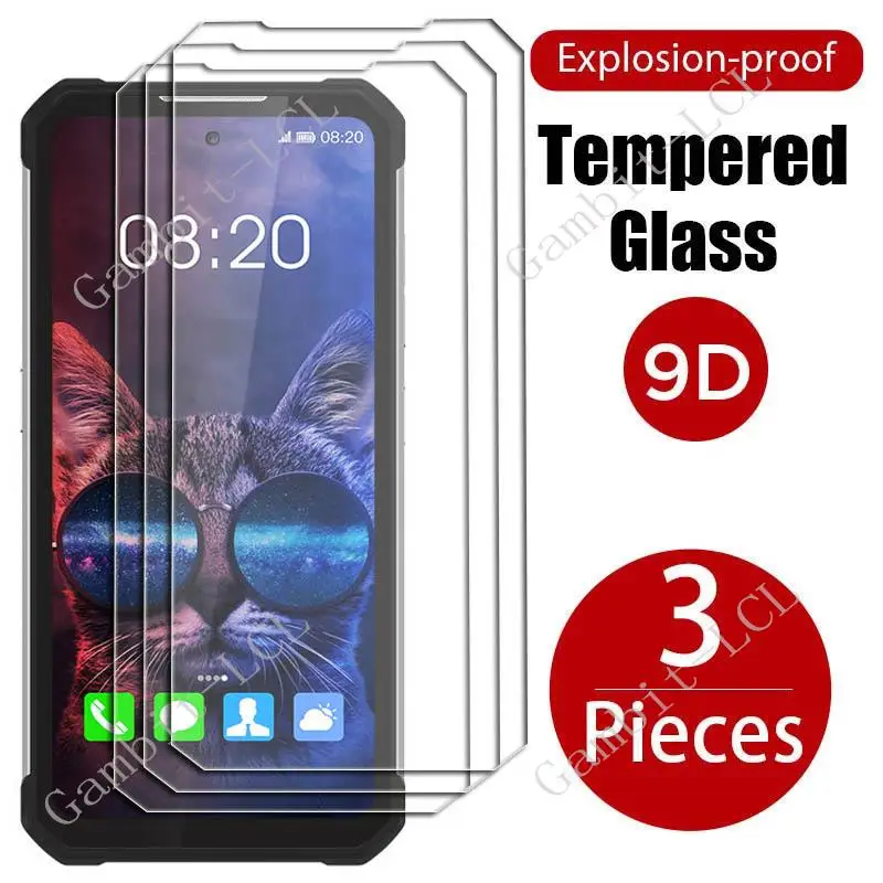

3PCS For Oukitel WP27 Rugged Tempered Glass Protective ON OukitelWP27 WP 27 6.78" Screen Protector Cover Film