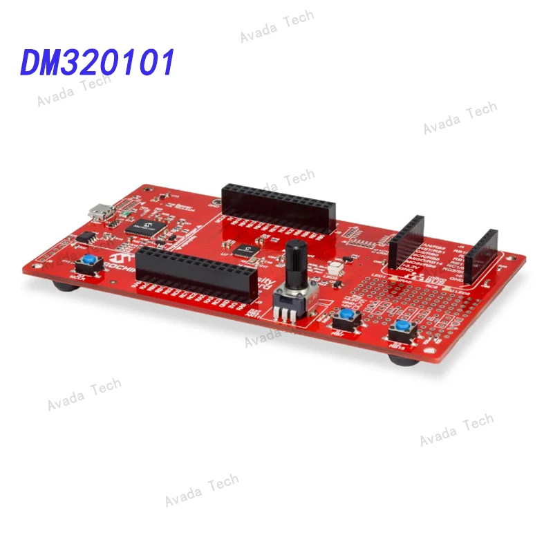 Avada Tech DM320101 PIC / DSPIC PIC32MM макетная доска