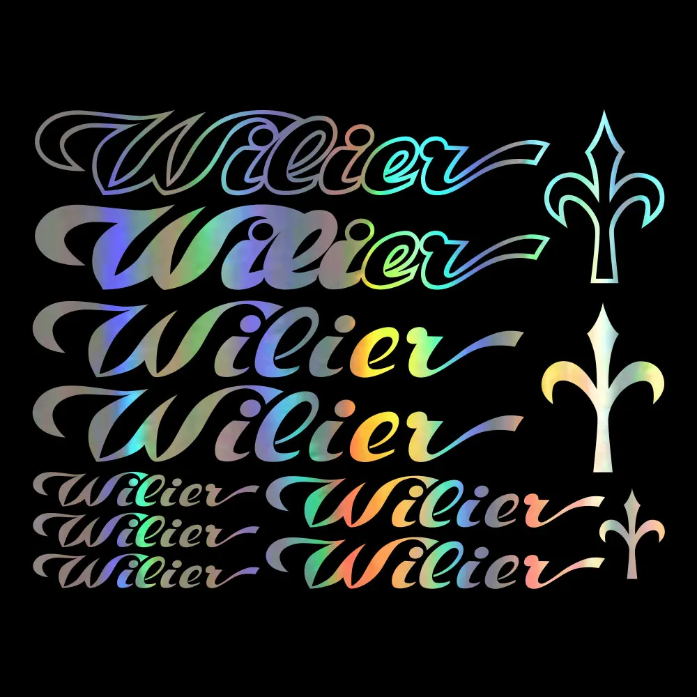 

Cool 1 Set 32CM Bicycle Stickers for WILIER KK Vinyl Decal Sheet Bike Frame Cycles Cycling Mountain Lovers