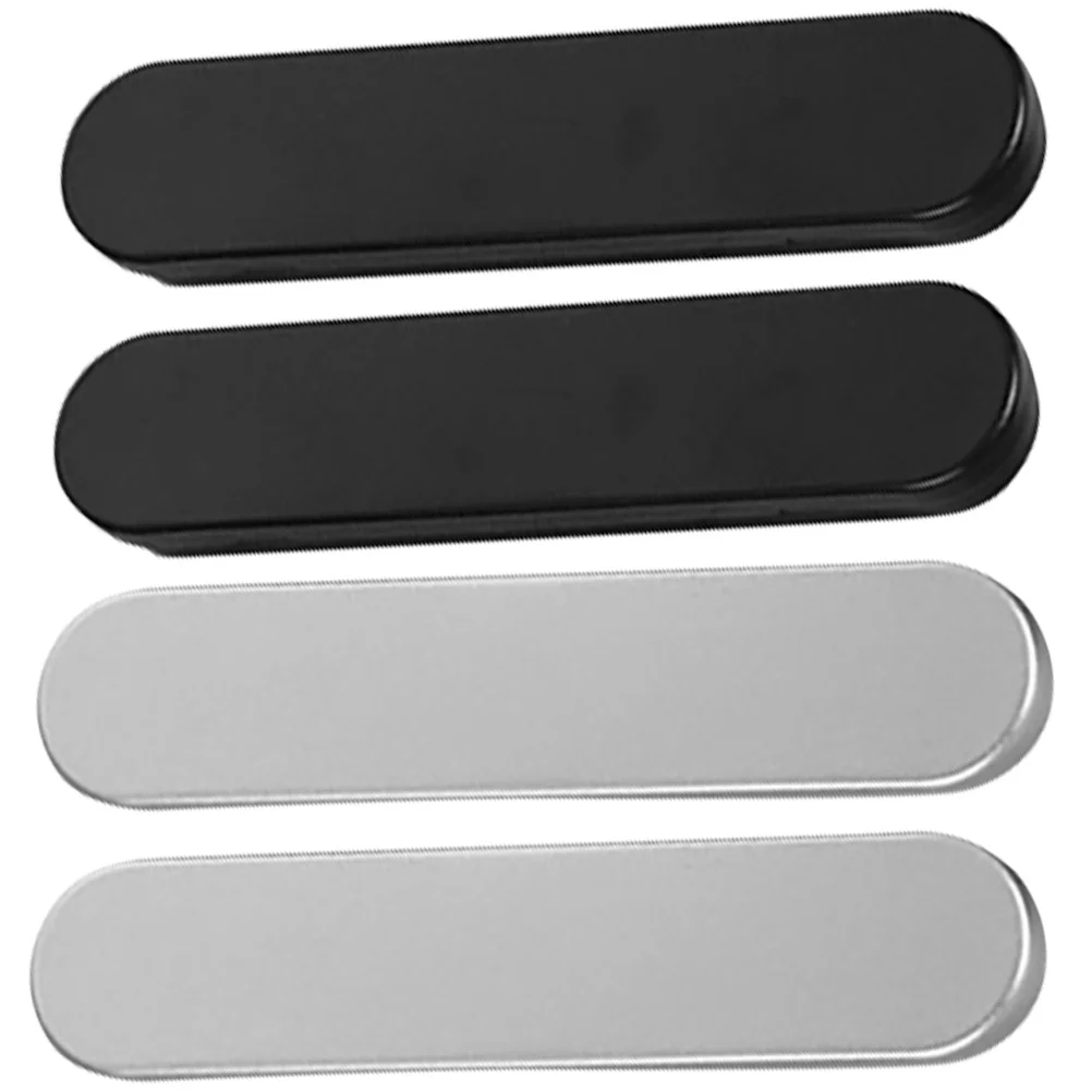 

4 Pcs Stationery Box Metal Pen Case Tin Household Organizer Small Convenient Student