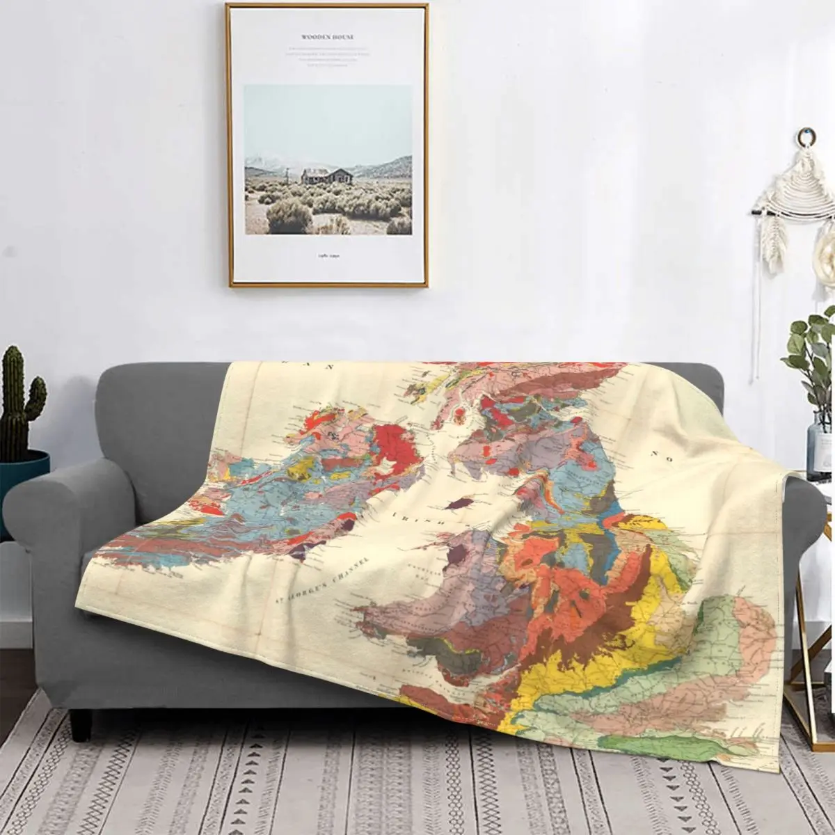 

Винтажное геологическое одеяло, покрывало на кровать, диван в стиле аниме, эстетическое пушистое зимнее покрывало для кровати