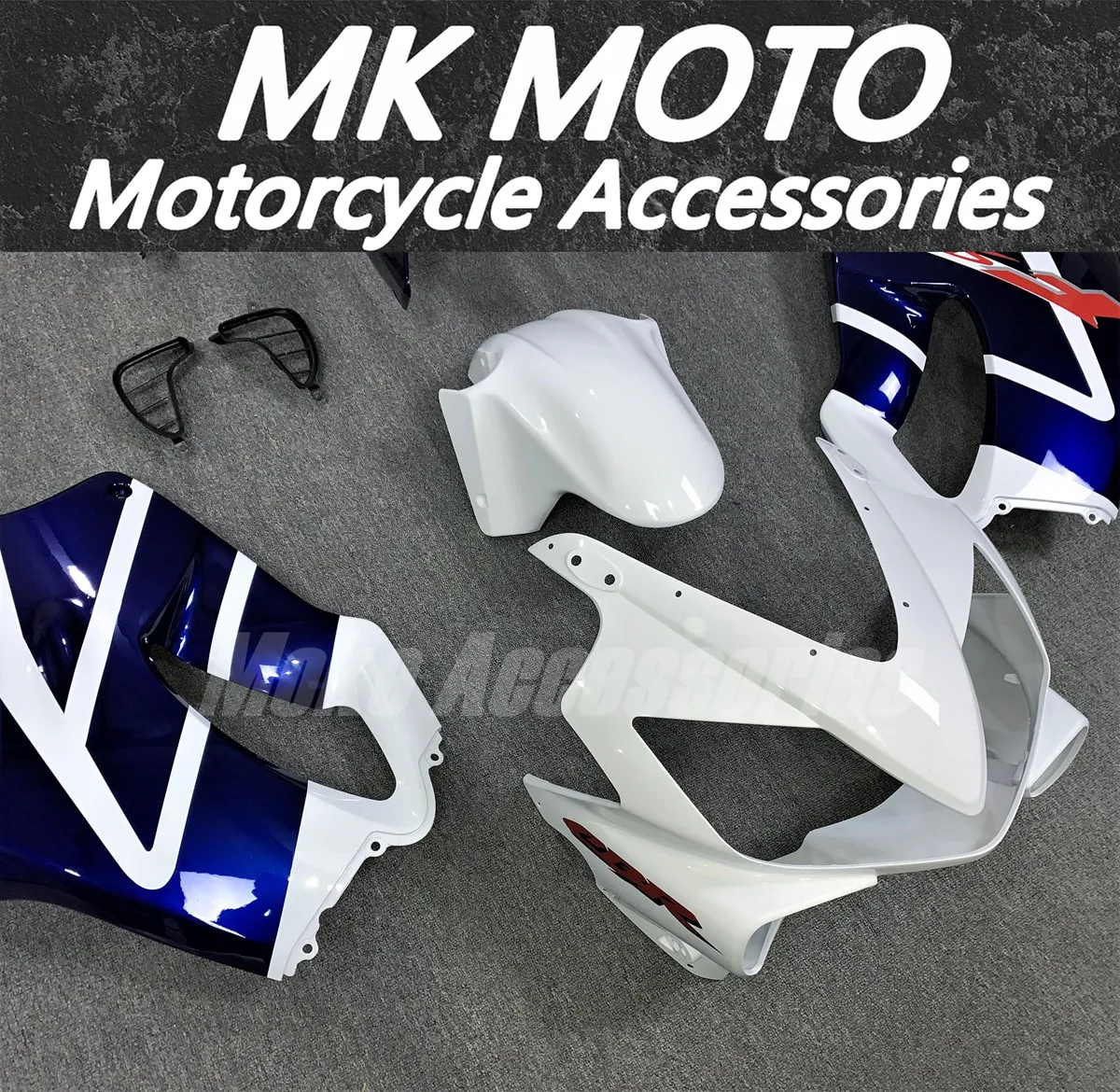 Комплект обтекателей для мотоцикла подходящий Cbr600f F4i 2001 2002 2003 комплект кузовных
