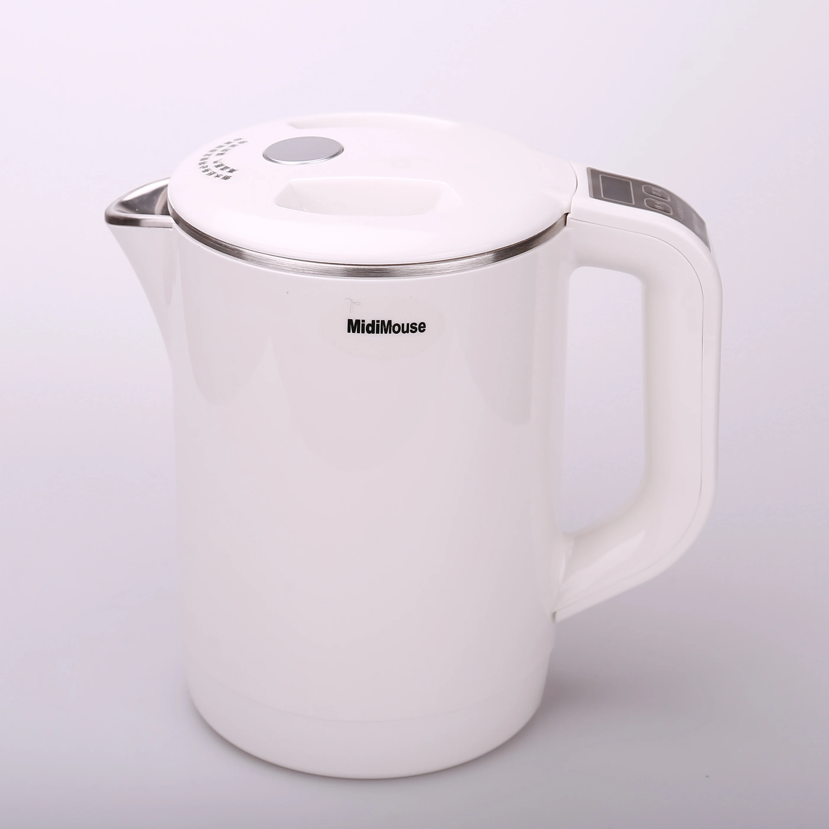 1.2L electric kettle used in car and truck and home 12v to 220v version or 24v to 220V version or 12v to 24v version