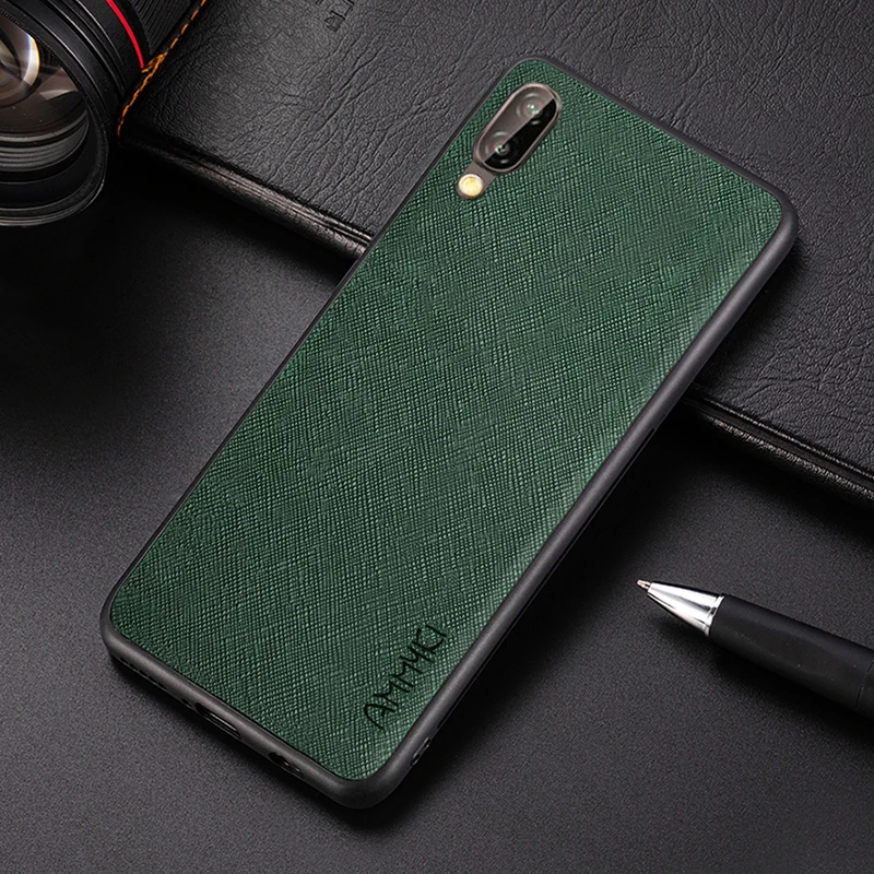 Силиконовый чехол-Бампер для Huawei P20 Pro enjoy 9 9e plus Y9 2019 кожаный чехол Honor 8A Play 3e y6 y7 pro |