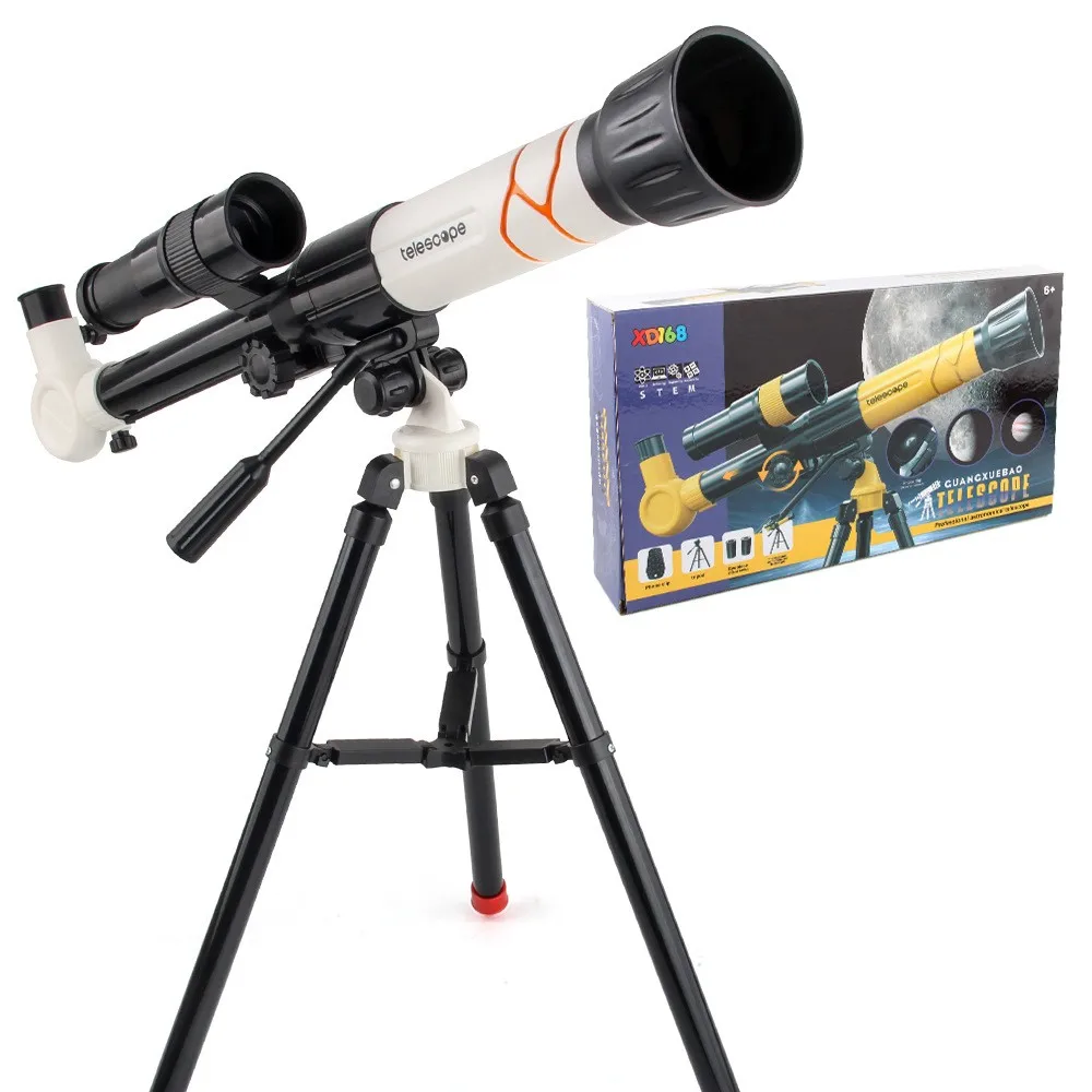 

Space Monocular Astronomical Telescope with Adjustable Tripod High Telescopes Science Birdwatching Outdoor Children
