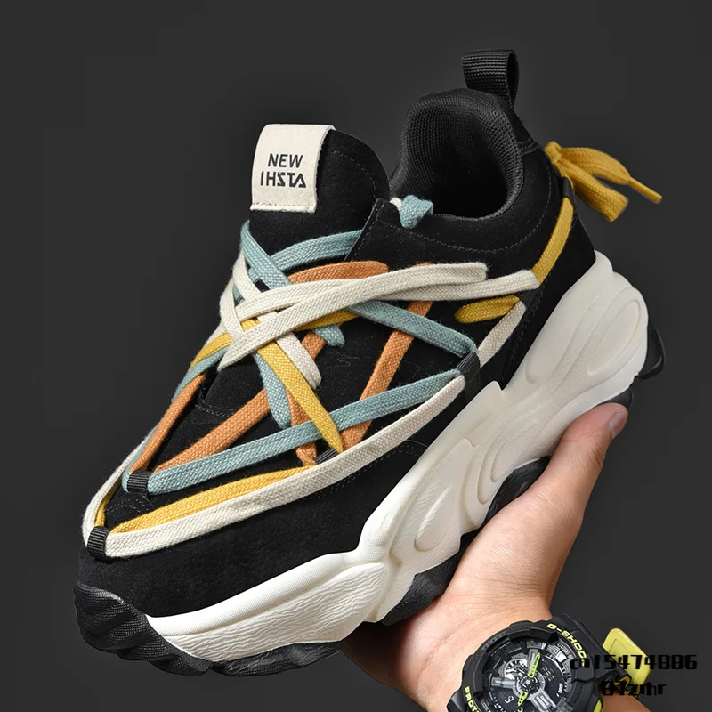 

Shoes For Men Women's Sneakers 2022 Summer Street Style High Cushioning Light Trainers Male Running Sport Gym Tenis Footwear