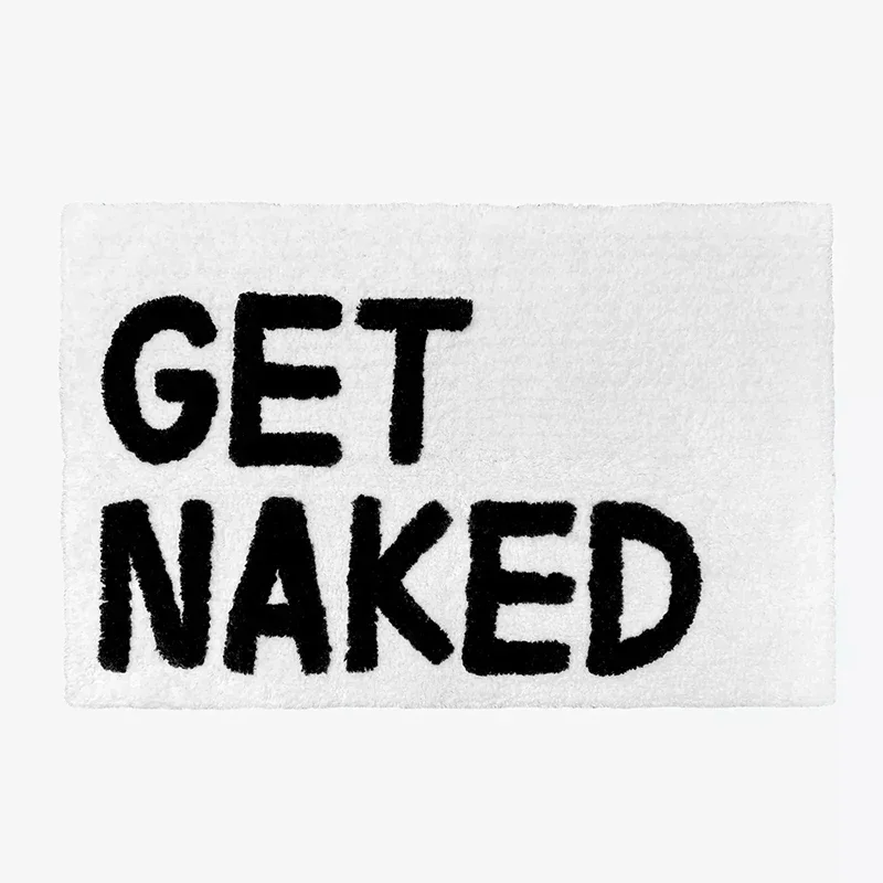 Коврик для крыльца модный однотонный коврик с буквенным принтом мягкий