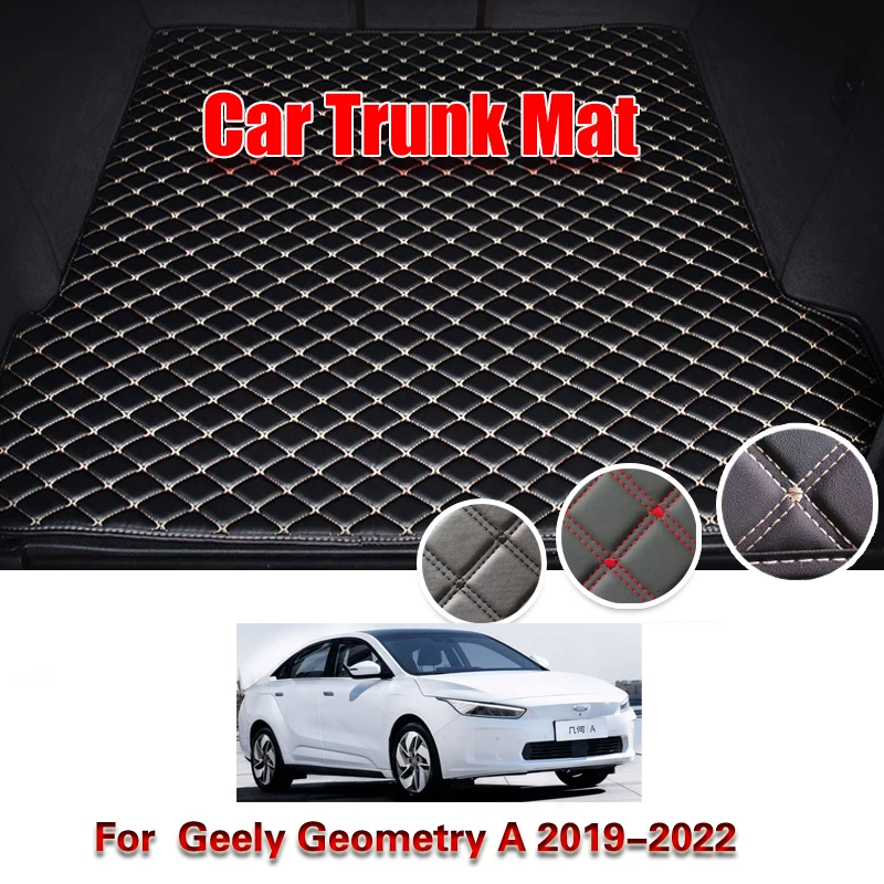 

Водонепроницаемый коврик для багажника автомобиля, подкладка для багажника автомобиля, коврик для груза, протектор коврика, подходит для геометрии Geely A 2019 2020 2021 2022