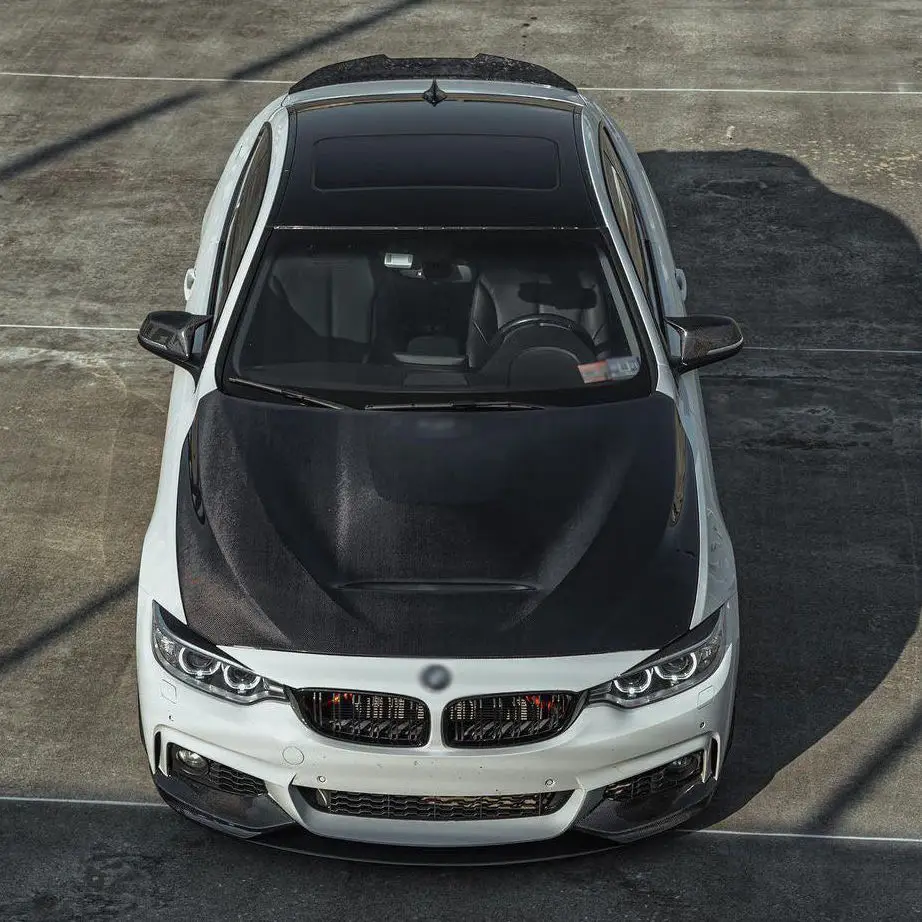 GTS Стиль M3 M4 Передний капот из углеродного волокна для BMW F30 340i 3 серии F32 F33 F36 F34 4 G80