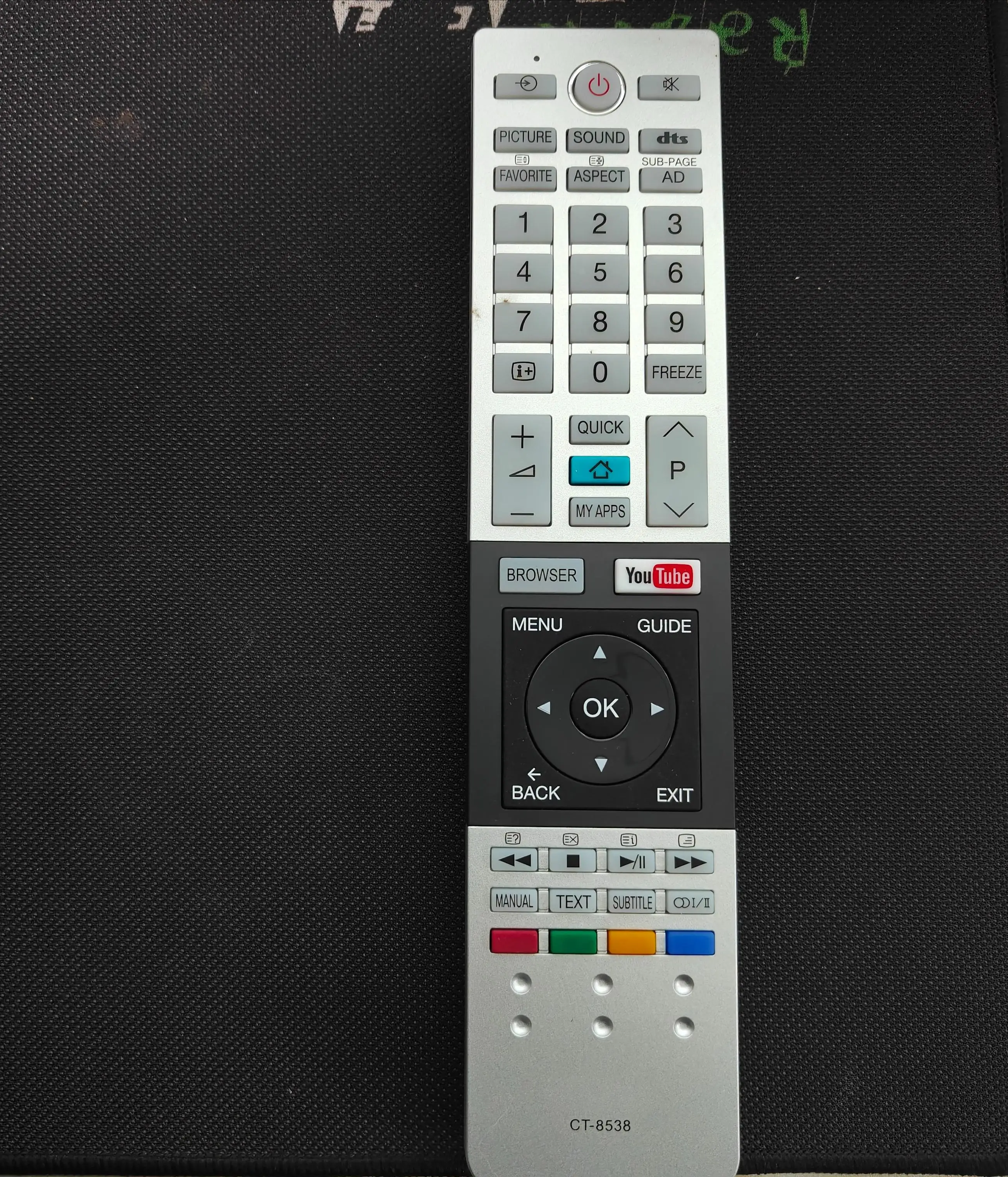 Новый CT-8538 для пульта дистанционного управления Toshiba Smart LCD TV (art.: 3920d47bcb0cb) - 3920d47bcb0cb