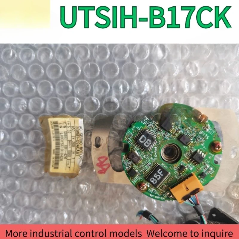 б/у тестовый энкодер серводвигателя UTSIH-B17CK ОК Быстрая доставка