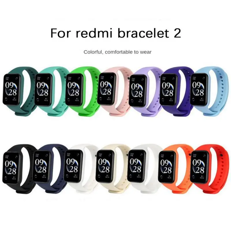 

Silicone Band Strap For Redmi Band 2 Watchstrap For Redmi Smart Band 2 WristBand Bracelet Replacement Belt Wrist Strap