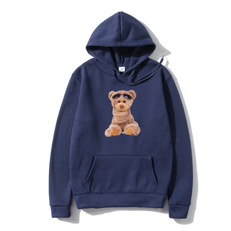 

Lates Popular Printing Design Teddy Bear Outerwear Cool Men Sweatshir Brand Fashion Sweatshir Cute Bear Hoody Outerwear