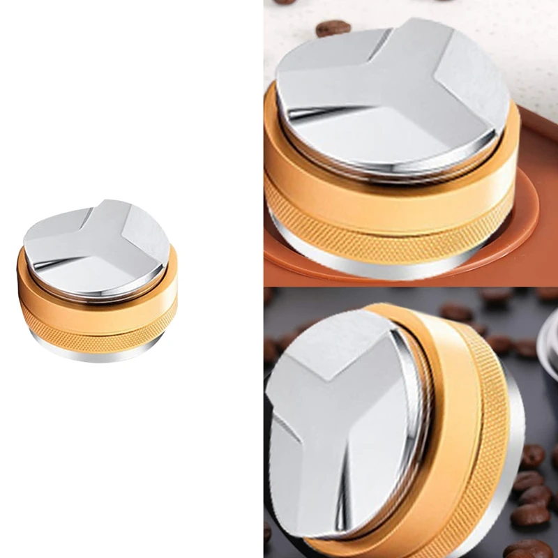 

Espresso Tamper,Dual Side Coffee Distributor Tamper For Breville Portafilter,Adjustable Leveler Coffee Tamper