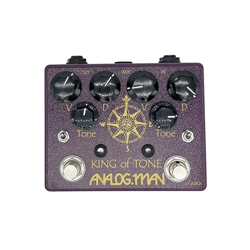 

Электрическая гитара Ly Rock Super Sunface King of TONE, максимальная конфигурация, защита от перегрузки, педаль с одним эффектом