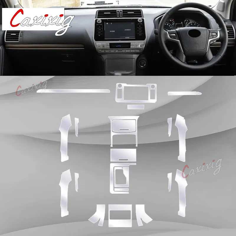 Для Toyota Prado 2018-2020 салон автомобиля центральная консоль прозрачная защитная