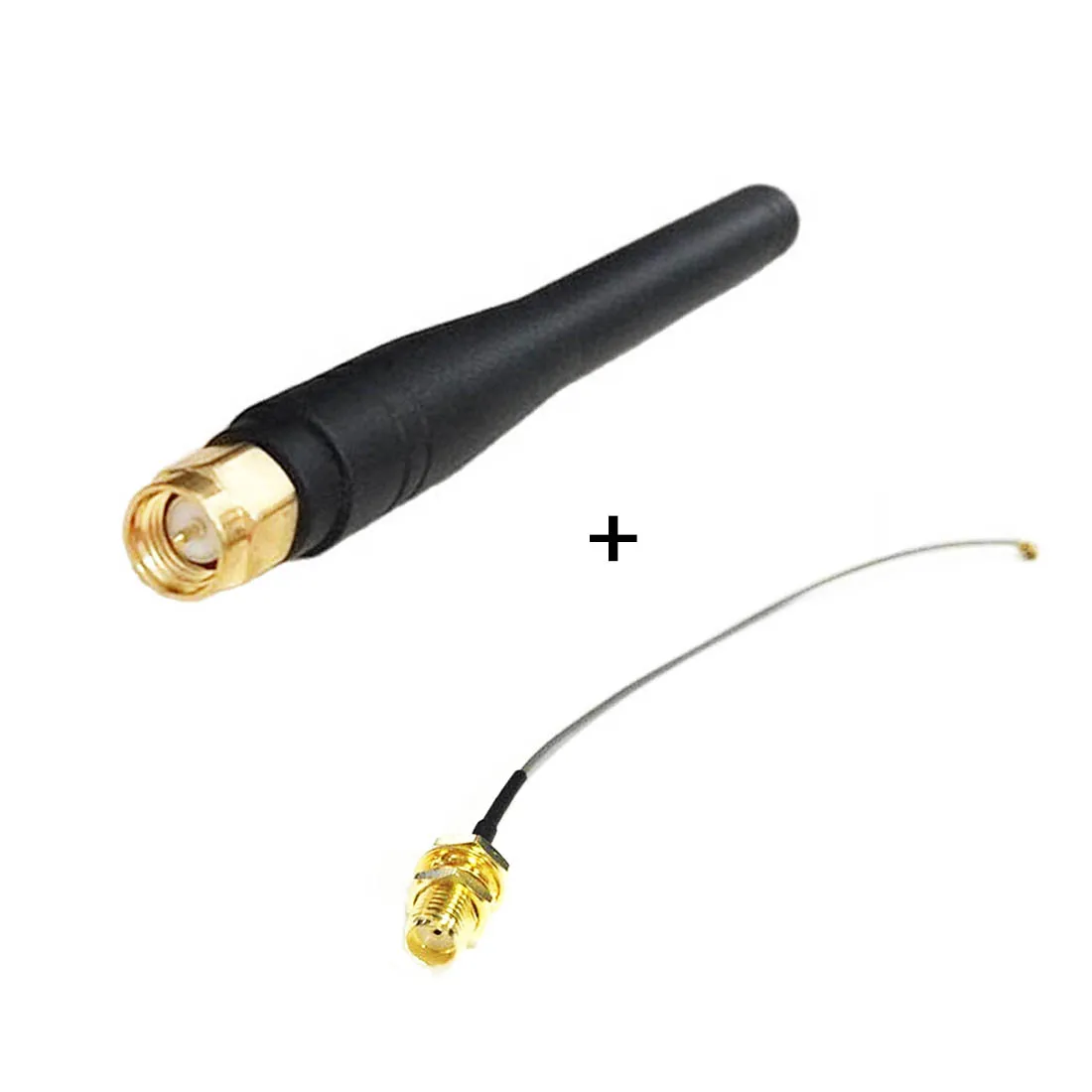 

3G Antennas 800/900/1800/1900/2100MHZ 3dBi GSM Aerial SMA Male Omni Aerials + IPX / u.fl To SMA Female Pigtail Cable 15cm