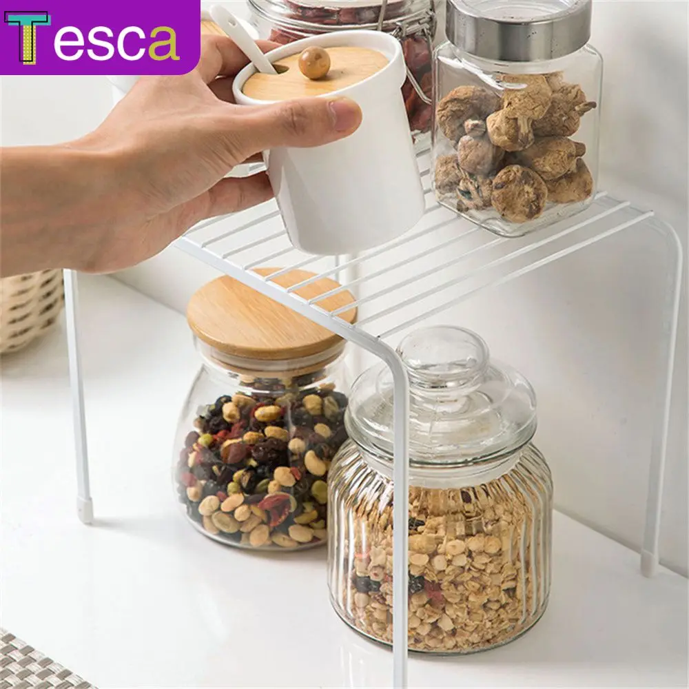 

Household Storage Supplies Sink Racks Anti Slip Wear-resistant Storage Rack Kitchen Durable Spice Jars Holder Kitchen Organizer