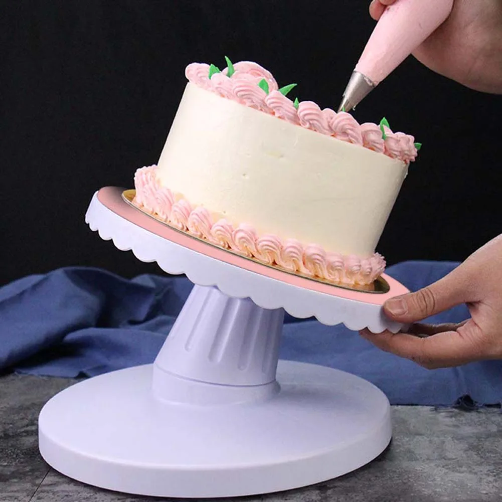 

Новый инструмент для украшения тортов, регулируемое вращение на 360 °