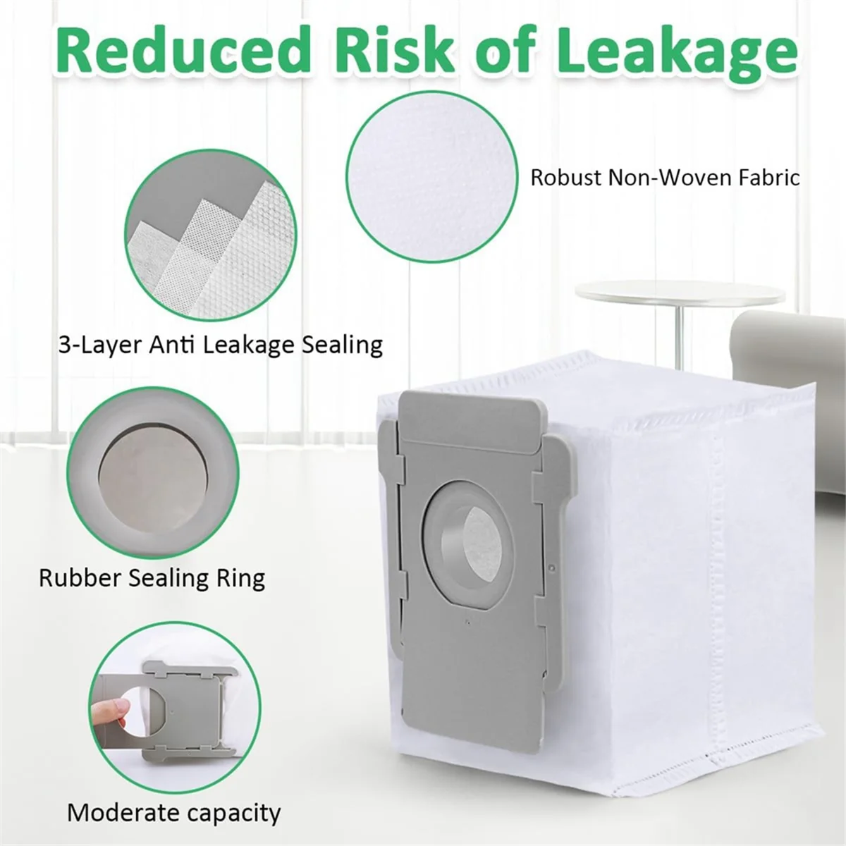 Сумки для утилизации грязи IRobot Roomba E I &amp J моделей I1 + I3 I4 I5 I7 I8 J5 J7 J8 j9 Combo J9