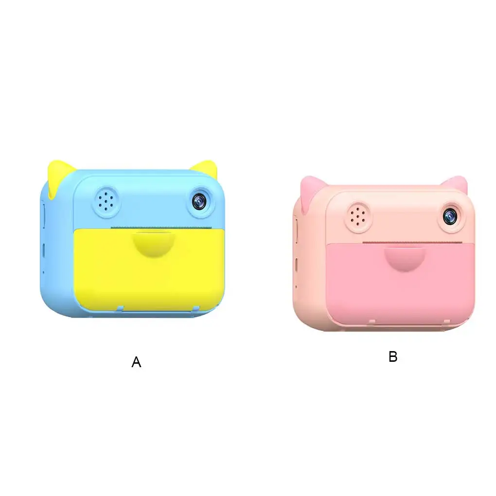 

Instant Camera Thermal Print Toy Digital Cameras Photography Video Tool Cute Lightweight Printing Picture Toys for Blue