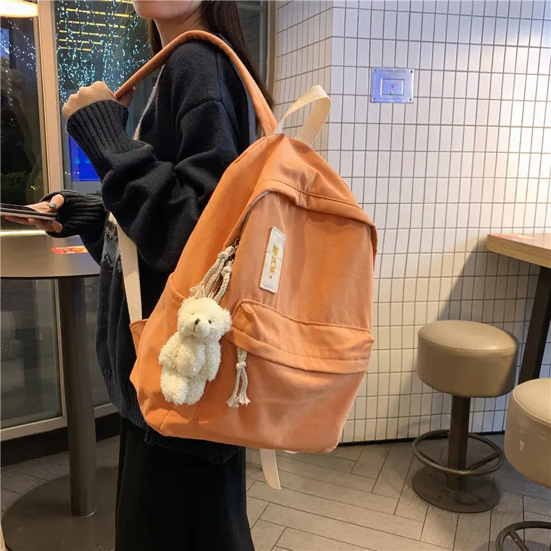 

Школьные ранцы для девочек, рюкзаки для студентов