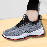 men shoes mesh breathable casual shoes men sports shoes lace up lightweight outdoor solid color walking tennis shoes shoes
