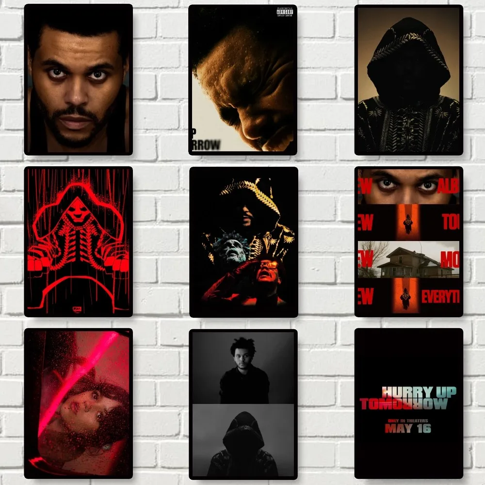 Hurry Up Tomorrow Weeknd Постер