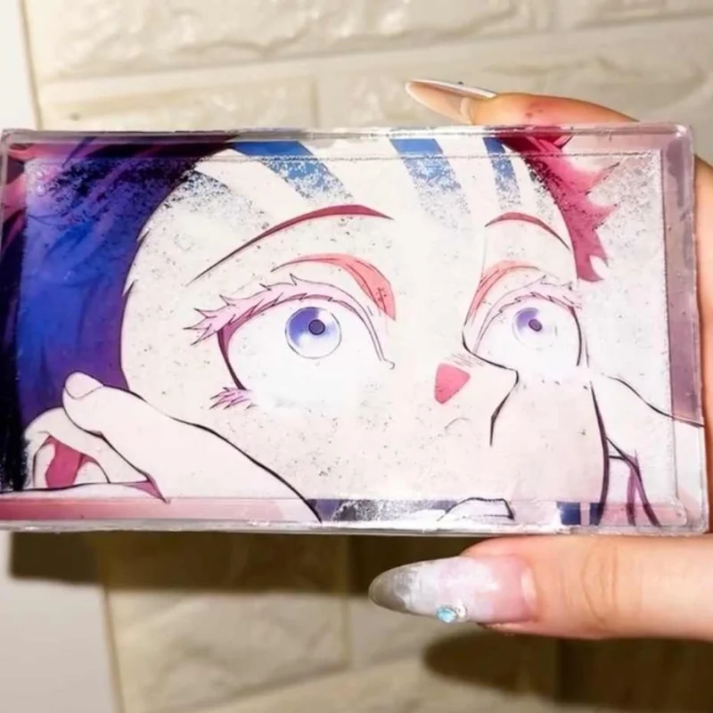Фото Новый Demon Slayer: Kimetsu No Yaiba Аниме-игрушка Hakuji Koyuki Akaza Transforms Into Flowing Sand Card Аниме Периферия №2