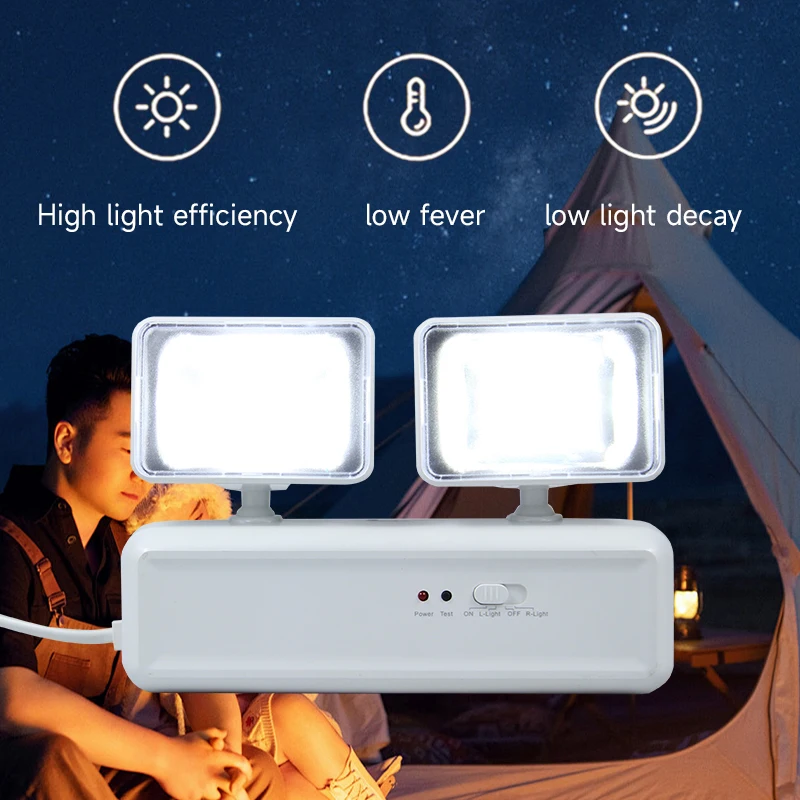 Вращающийся Настенный Светодиодный Светильник Аварийное Перезаряжаемое