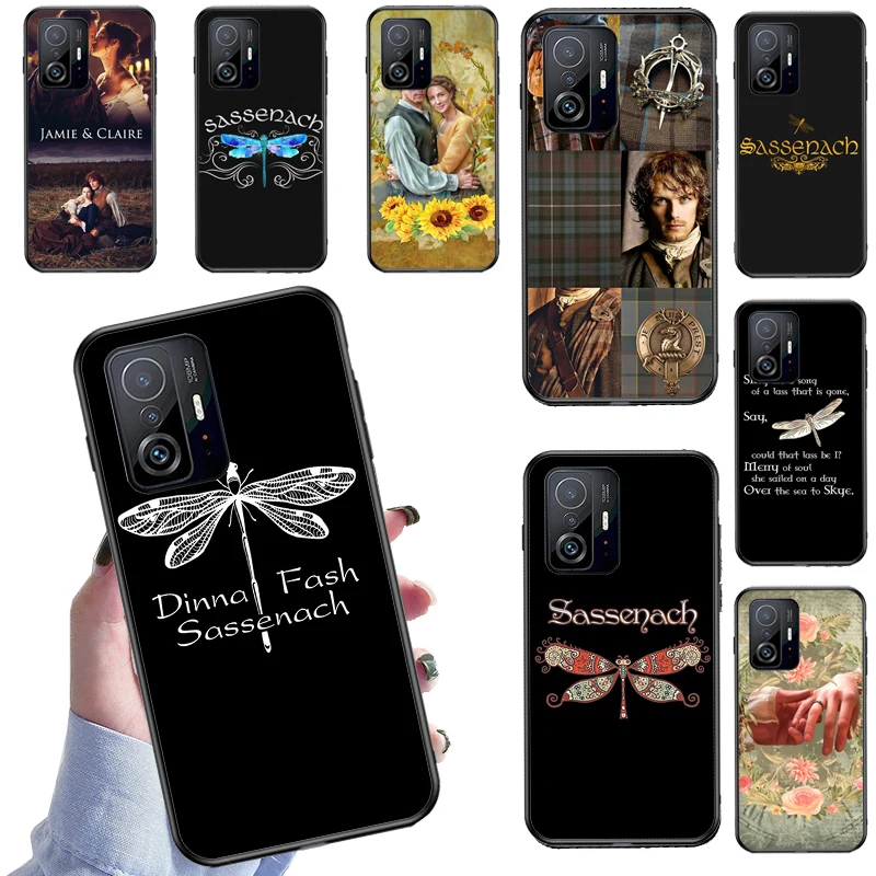 Чехол OUTLANDER для телефона с ТВ Джейми Фрейзером, сассенаром, стрекозой для POCO F3 X3 GT NFC M3 M4 X3 Pro, для Xiaomi Mi 11 Lite 9T 10T 11T Pro