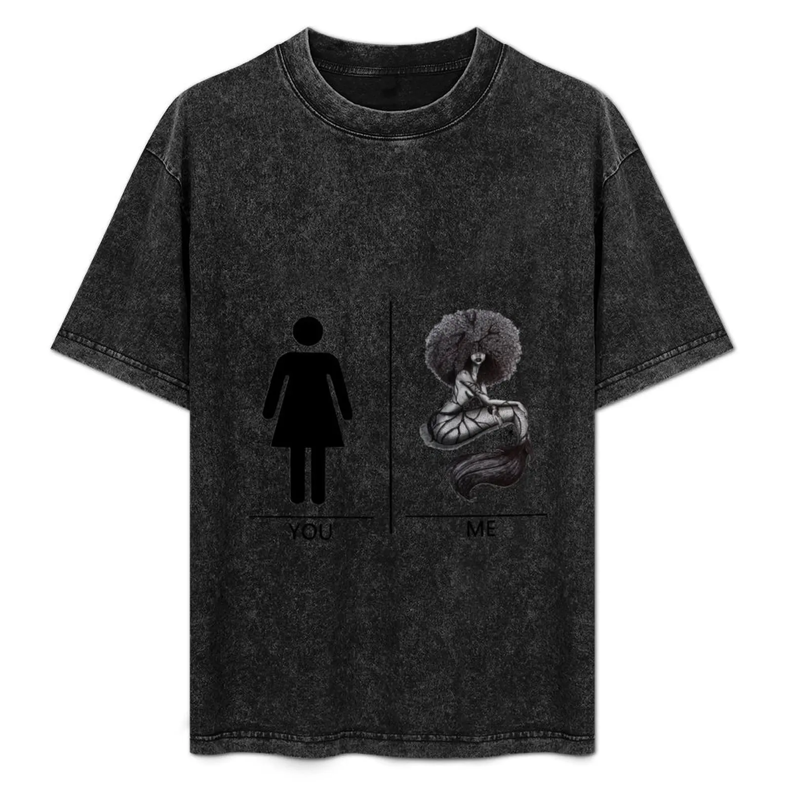 Футболка You and Me кавайная одежда топы черные однотонные белые футболки для мужчин