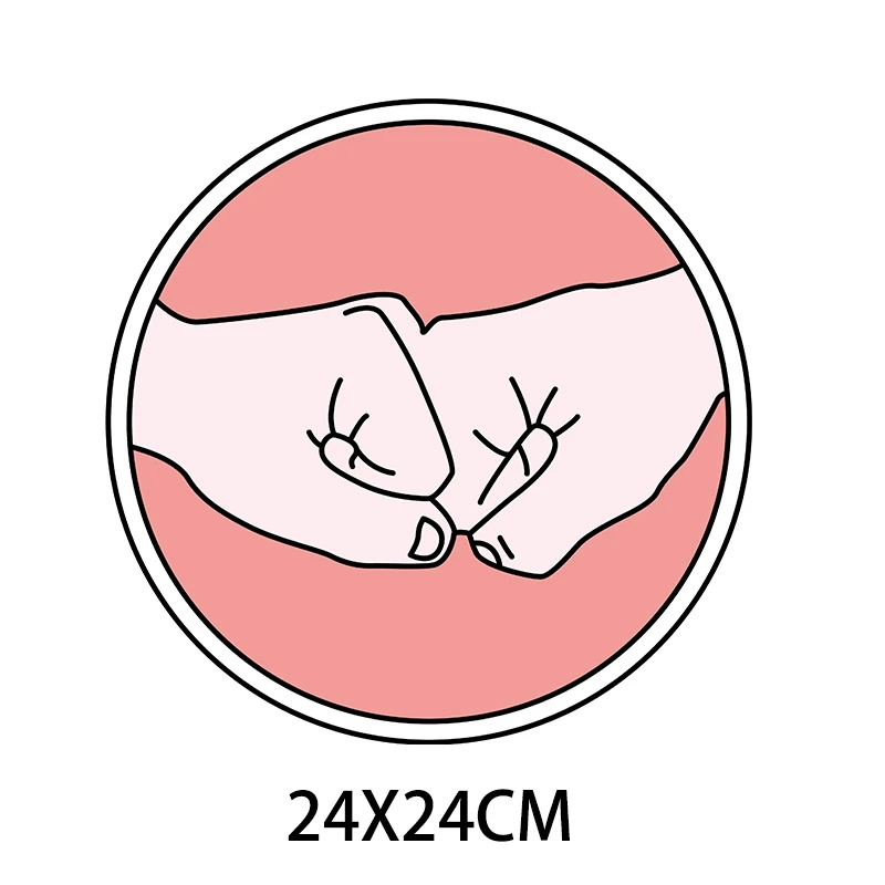 Молитвенный жест Brother преданность теплопередача наклейка DIY панк Рок ручной