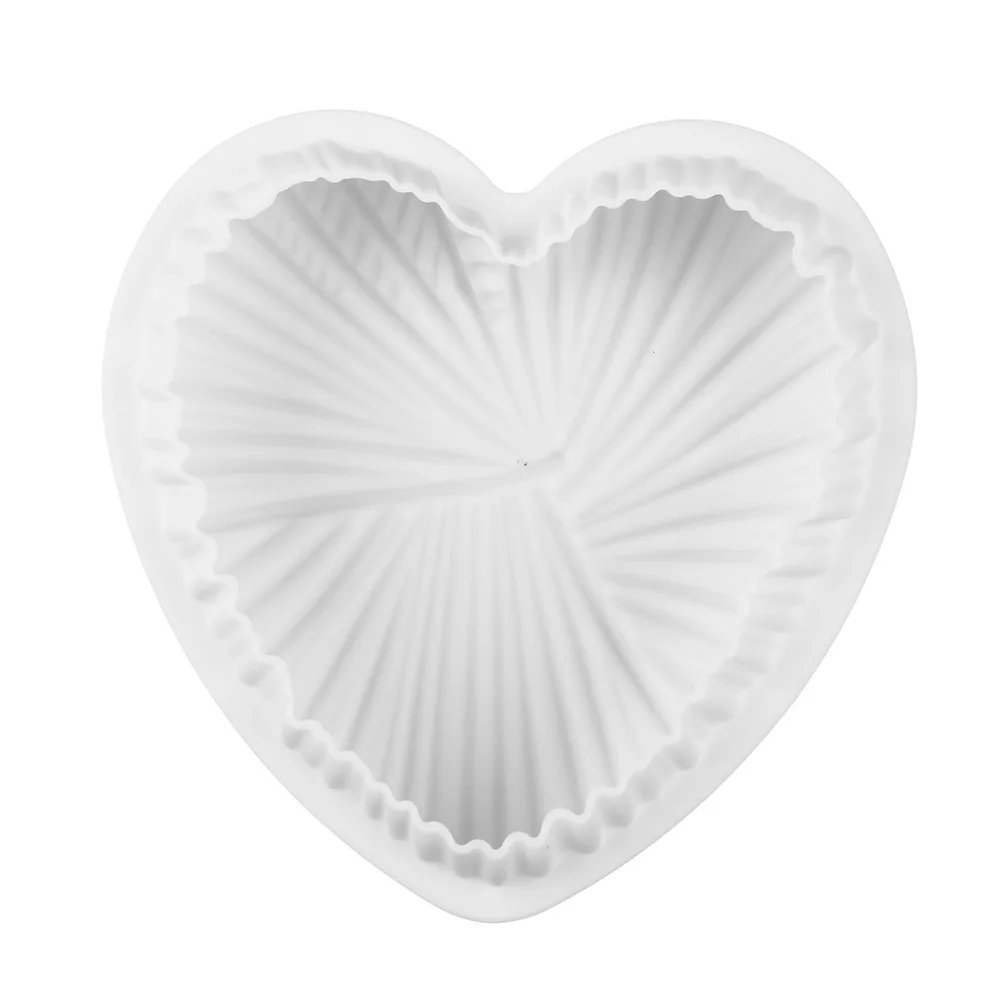 

Heart Shape Cake Mold 1piece Baking Mold Tray Silicone Mold Demoulding Mousse Cake Mould Kitchen Accessories Bakeware Portable