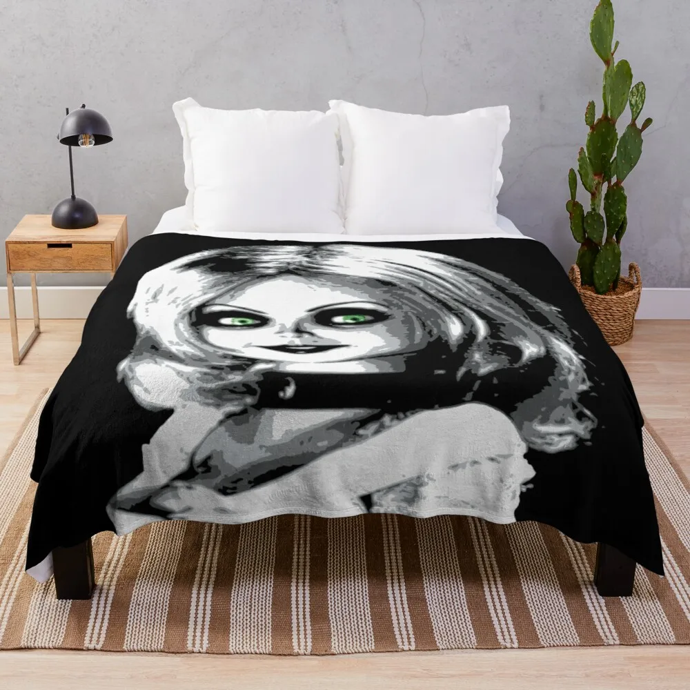 

Bride of Chucky Throw Blanket Vintage Blanket