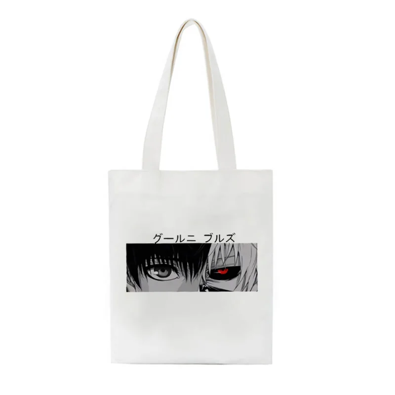 

Японская сумка для покупок с рисунком манги в стиле Хай-стрит в стиле Харадзюку