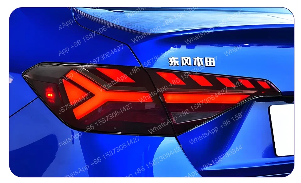 Фото Комплект задних фонарей для автомобиля XI 11-го поколения 2022-2023: светодиодные задние фонари с динамическим сигналом поворота, аксессуары для модернизации №1