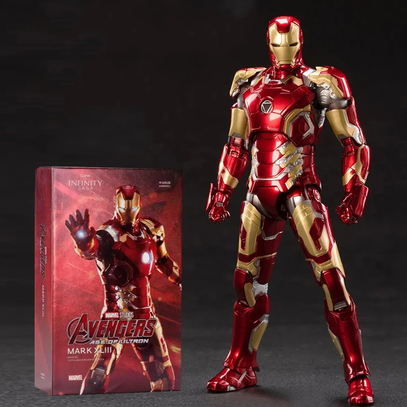 ZD Original Iron Man MK43 Marvel legends MK42 War Machine 1/10 MK50 MK2 MK3 MK4 MK5 MK6 MK7 Tony Stark Model Action Figure
