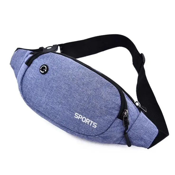 

2022 New Waist Pack Casual Chest Waterproof Belt Bum Bag Male Phone Wallet