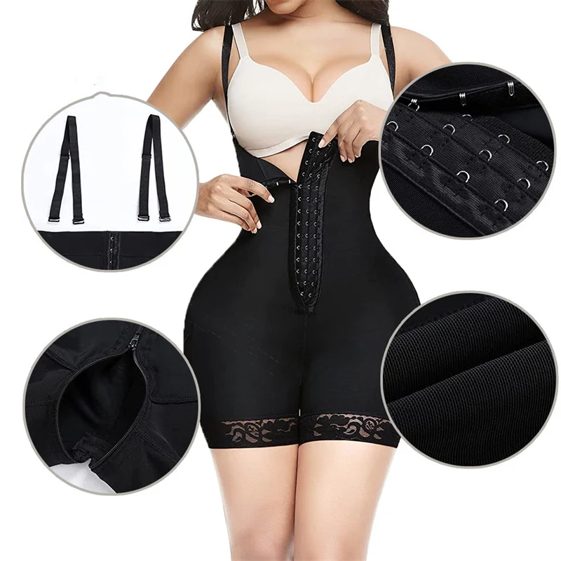 

Colombian Reductive Girdles Waist Trainer Body Shaper Butt Lifter Tummy Control Panties Postpartum Recovery Slimming Shapewear