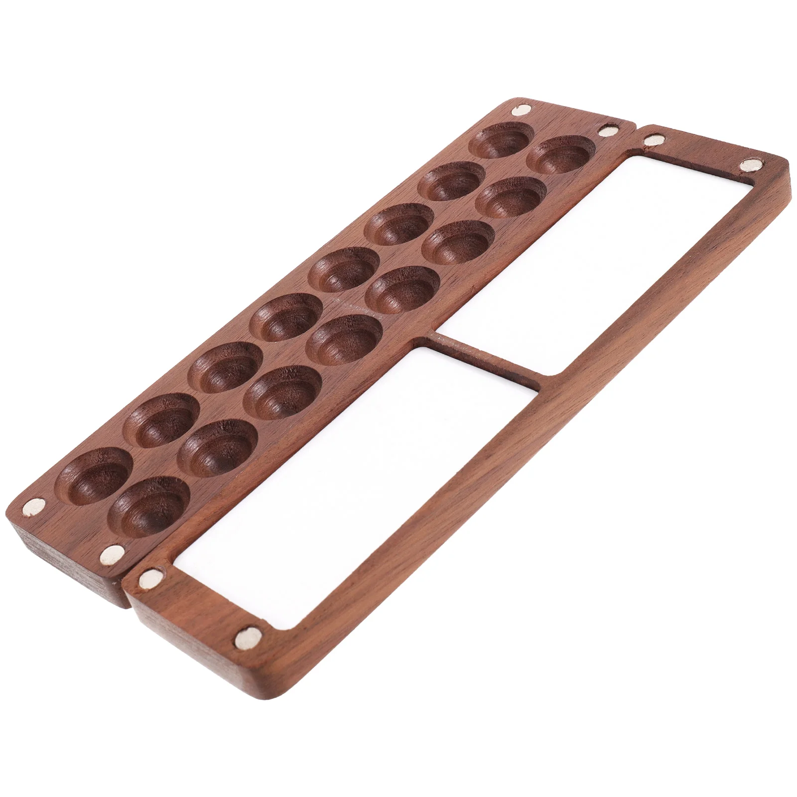 Палитры деревянный поддон для красок мини-акварель детский футляр пигментов