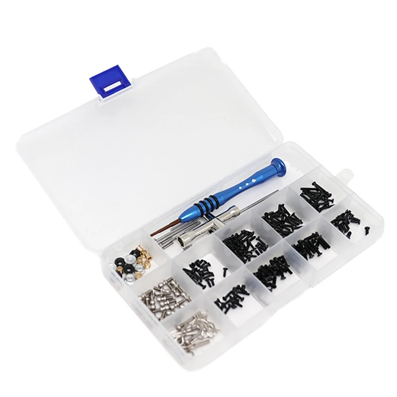 

Комплект винтов M2 M2.5 M3, комплект креплений для WLtoys A949 A959 A959B K929 184011 1/18, запчасти для радиоуправляемых автомобилей, обновленные аксессуары