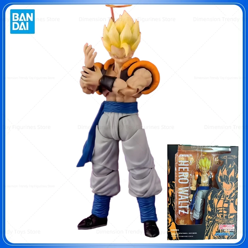 Фото В наличии Hero Waltz SHF Аниме Dragon Ball Z Gogeta Фигурка Super Saiyan 3.0 Коллекционная модель игрушки в подарок DT №1