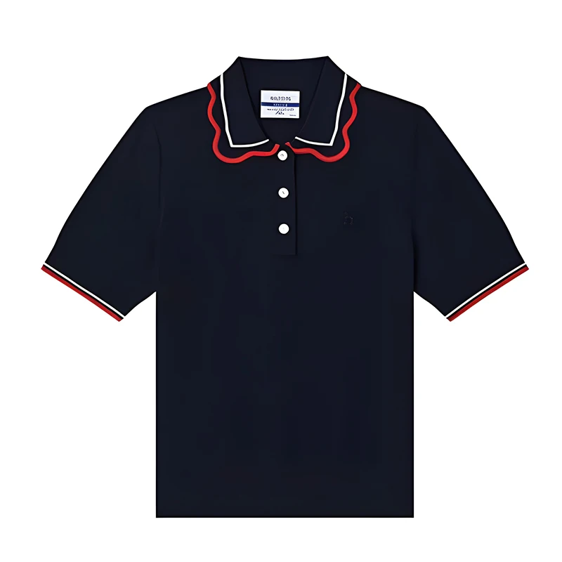 

Women's Golf Shirts Summer Casual Short Sleeve Collared Polo Shirt Moisture Wicking Lady Golf Apparel Tennis Sport T Shirt