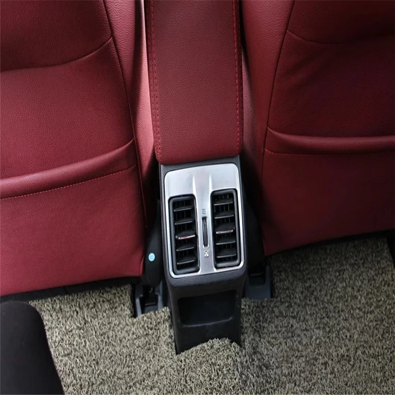 WELKINRY автомобильный чехол для Honda CITY GM6 2014 2015 2016 2017 хромированный ABS заднего сиденья