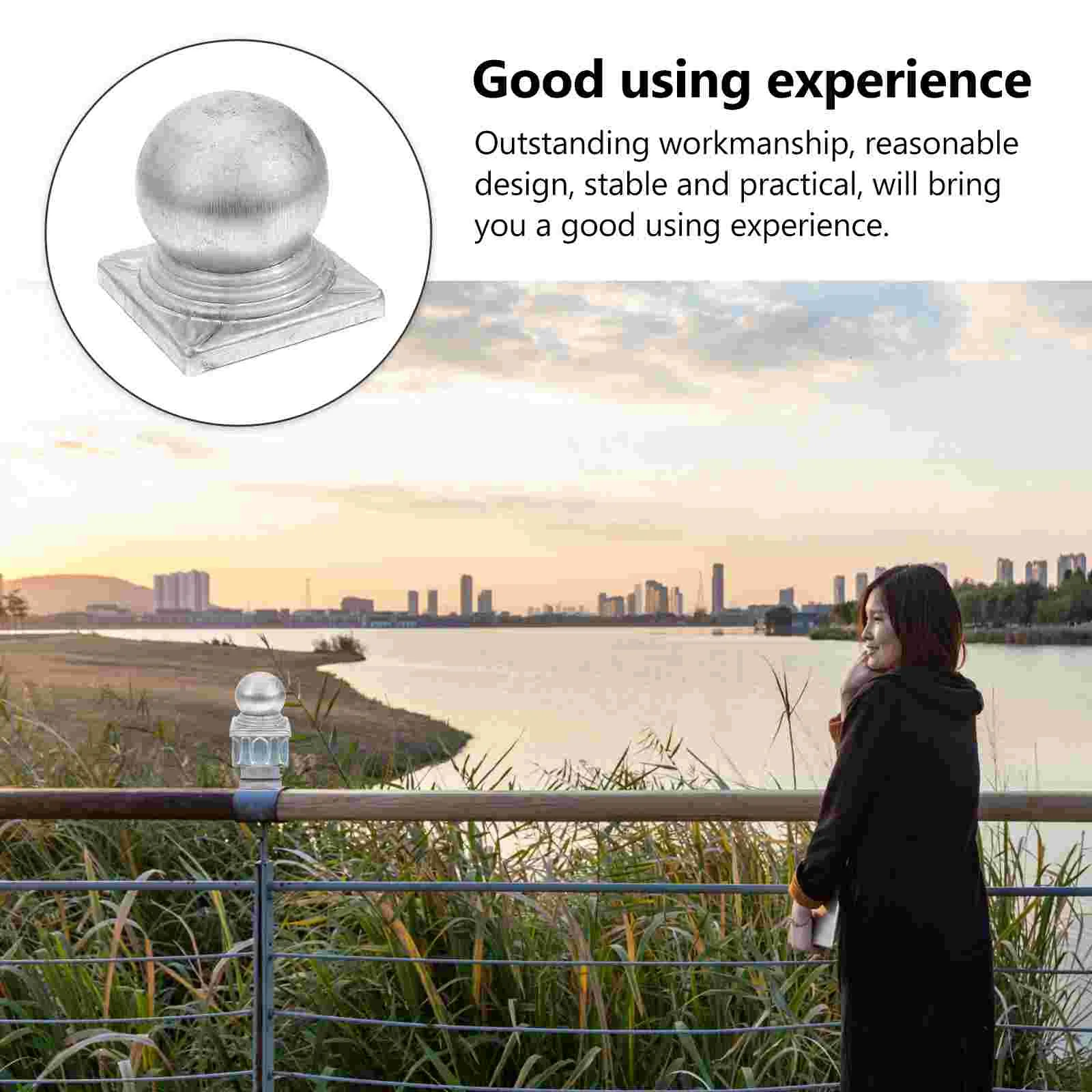 4 шт. колпачки для шаровых стоек железная крышка забора листы декоративные детали