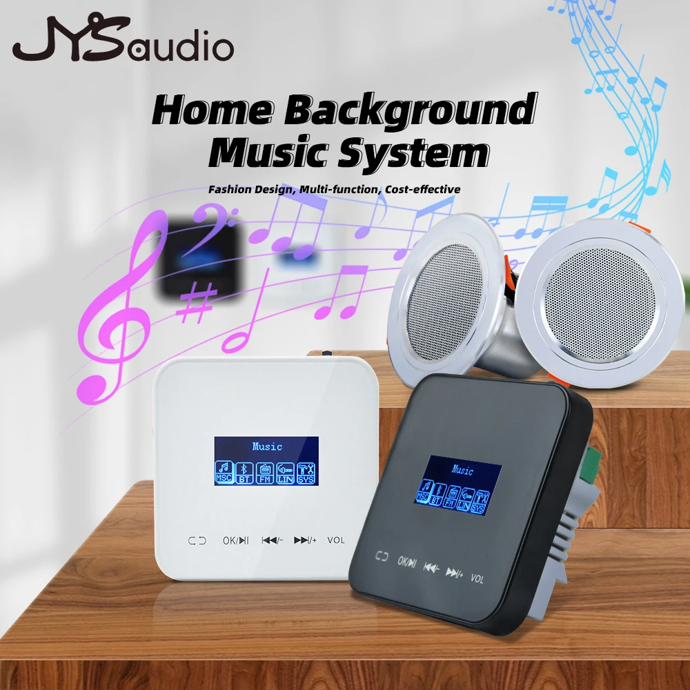 

Настенный мини-усилитель, 4 канала, 100 Вт, Bluetooth